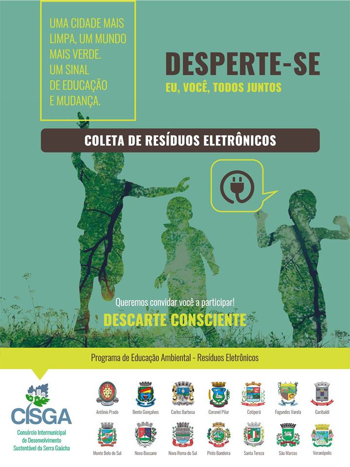 Campanha de recolhimento de resíduos eletrônicos ocorre nesta terça (24) com foco no interior