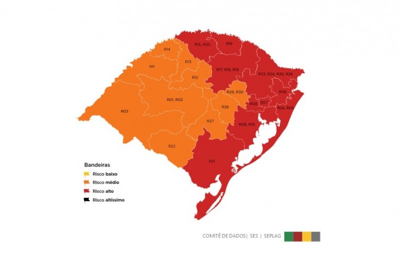 Distanciamento Controlado: Serra é classificada novamente como bandeira vermelha