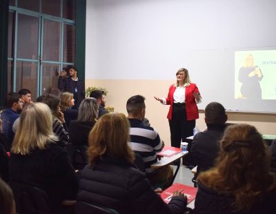 Com lotação máxima, são-marquenses prestigiaram workshop com Mayara Samya