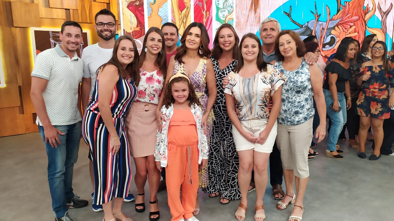 São-marquenses participaram do programa “Encontro com Fátima Bernardes” esta manhã