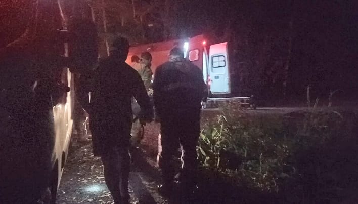 Após acidente em Santo Henrique, vítima caminhou mais de um quilômetro para pedir ajuda