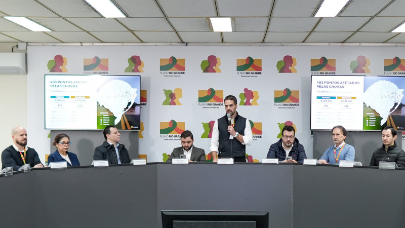 Governo lança plano para reconstrução de rodovias e pontes afetadas pela chuva