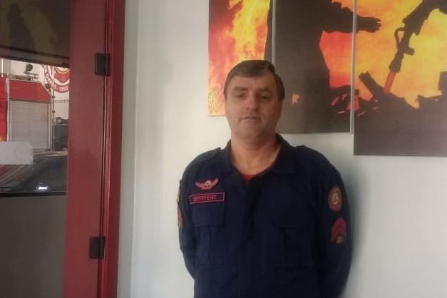 Sargento Seyffert, dos Bombeiros de São Marcos entra para a reserva