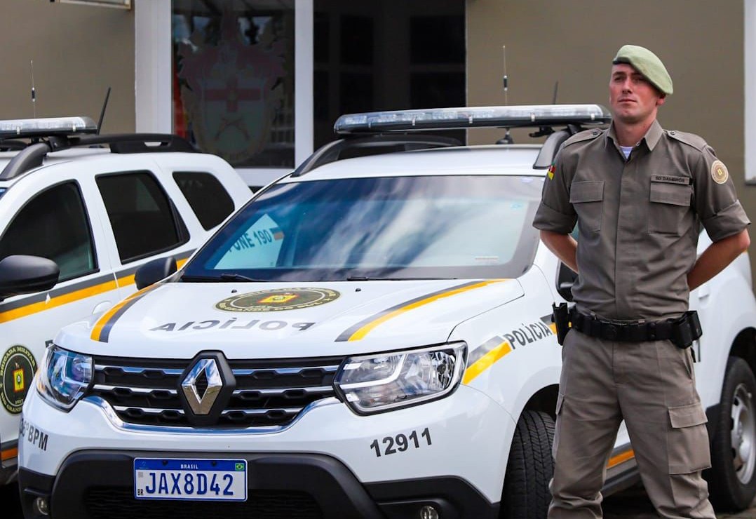 Novo soldado chega para reforçar a Brigada Militar de São Marcos