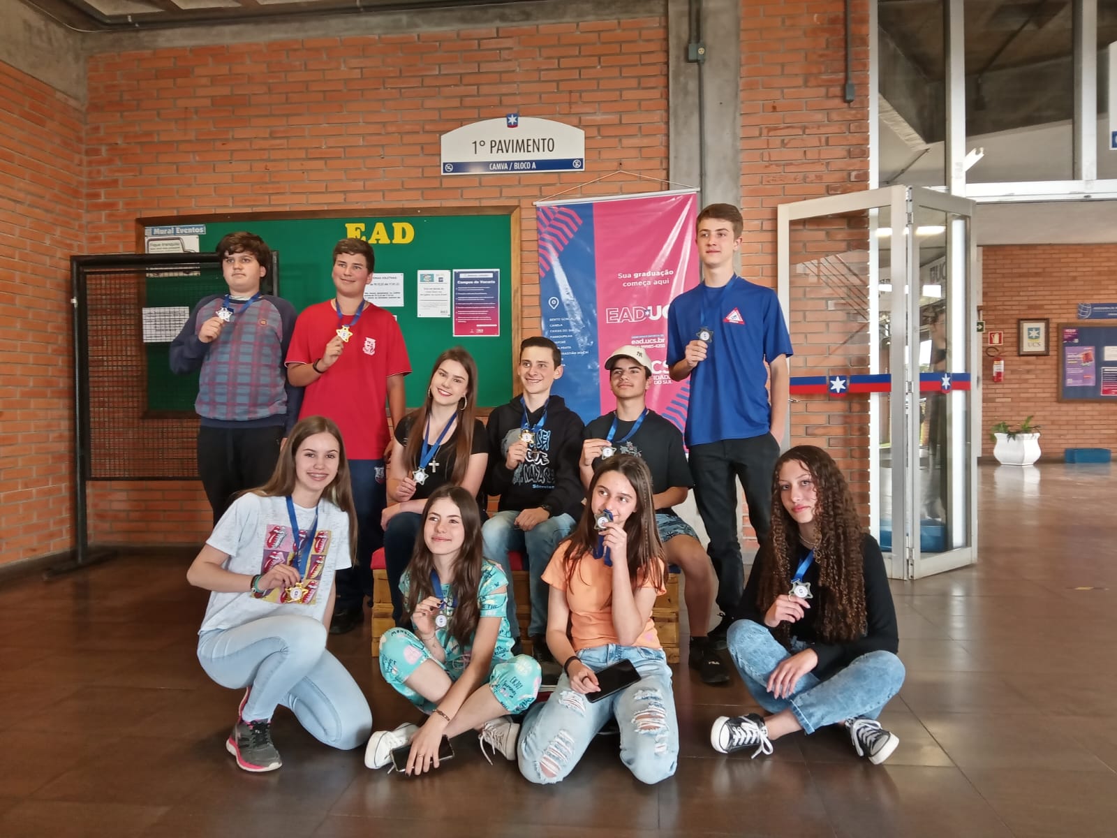 Estudantes de Campestre são premiados na Olimpíada Regional de Matemática