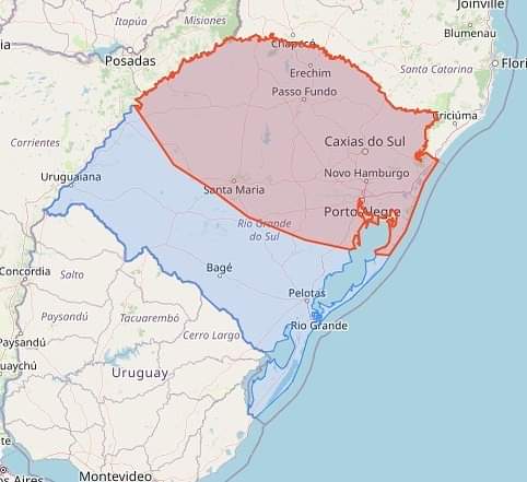 Defesa Civil emite alerta para chuva forte e eventual queda de granizo