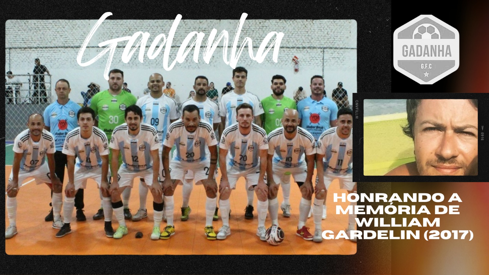 Gadanha: uma jornada de emoção, amizade e superação no futsal são-marquense