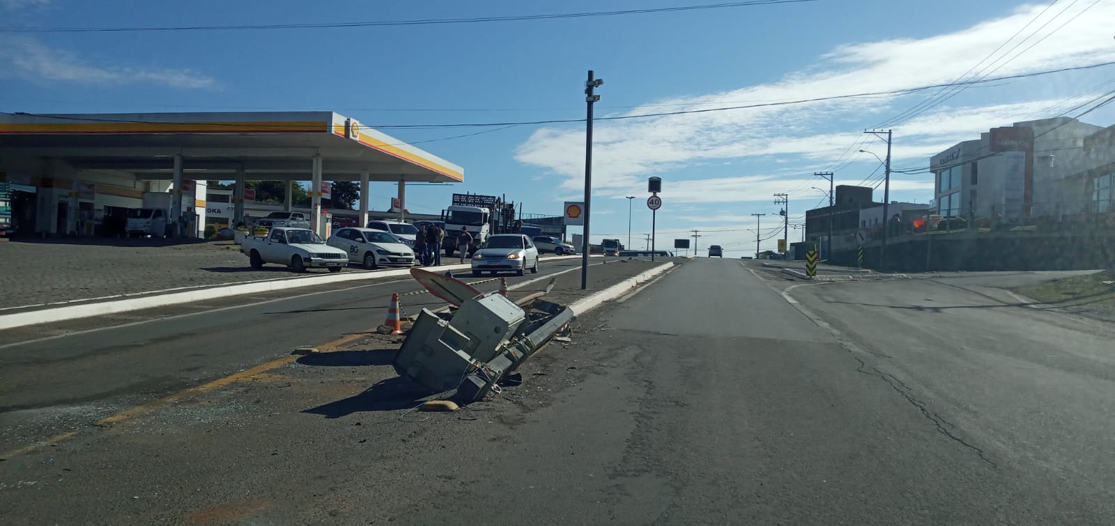 Condutor foi preso por embriaguez após acidente em São Marcos