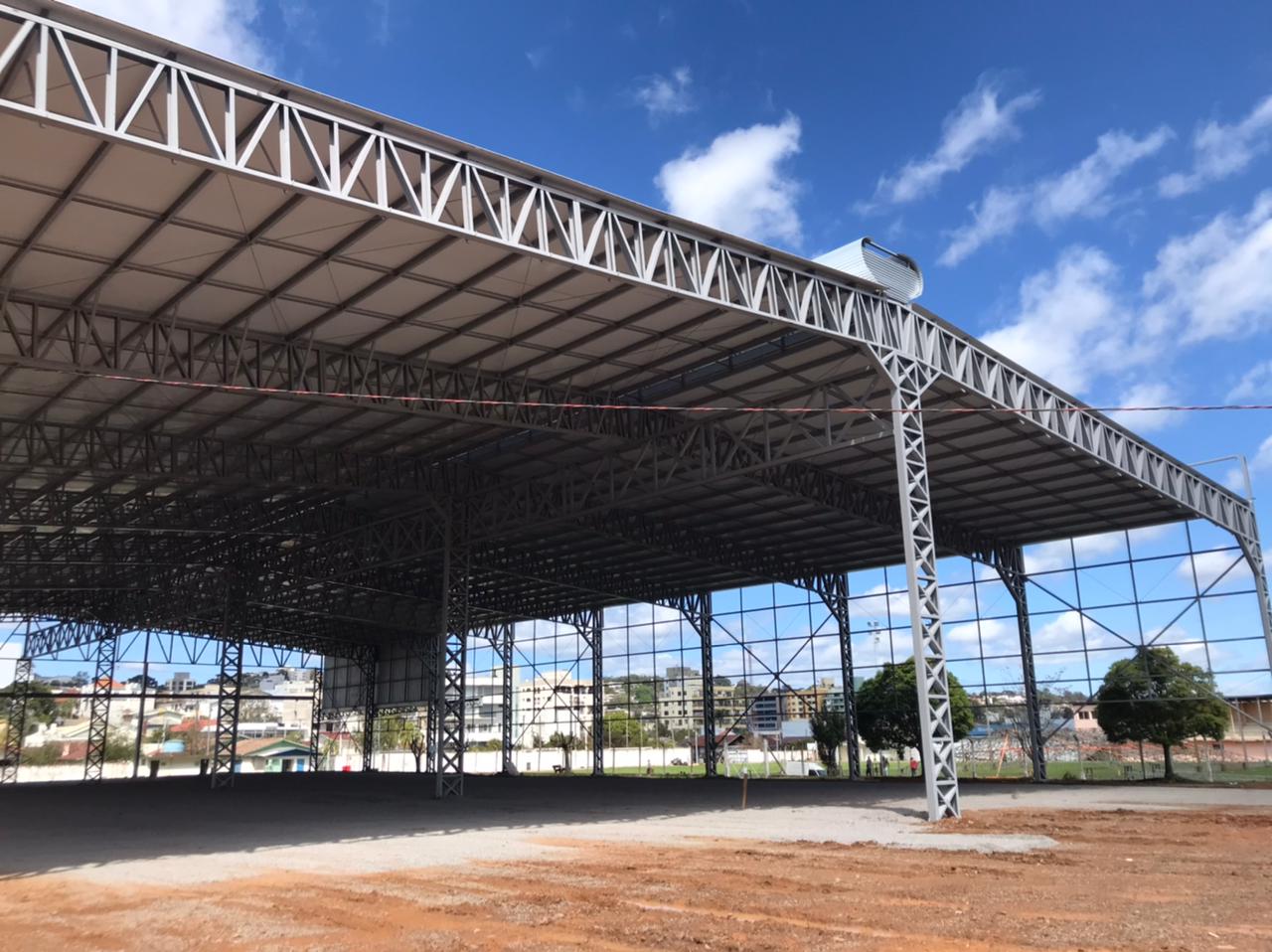 Prefeitura conclui mais uma etapa do Centro de Eventos João Fontana
