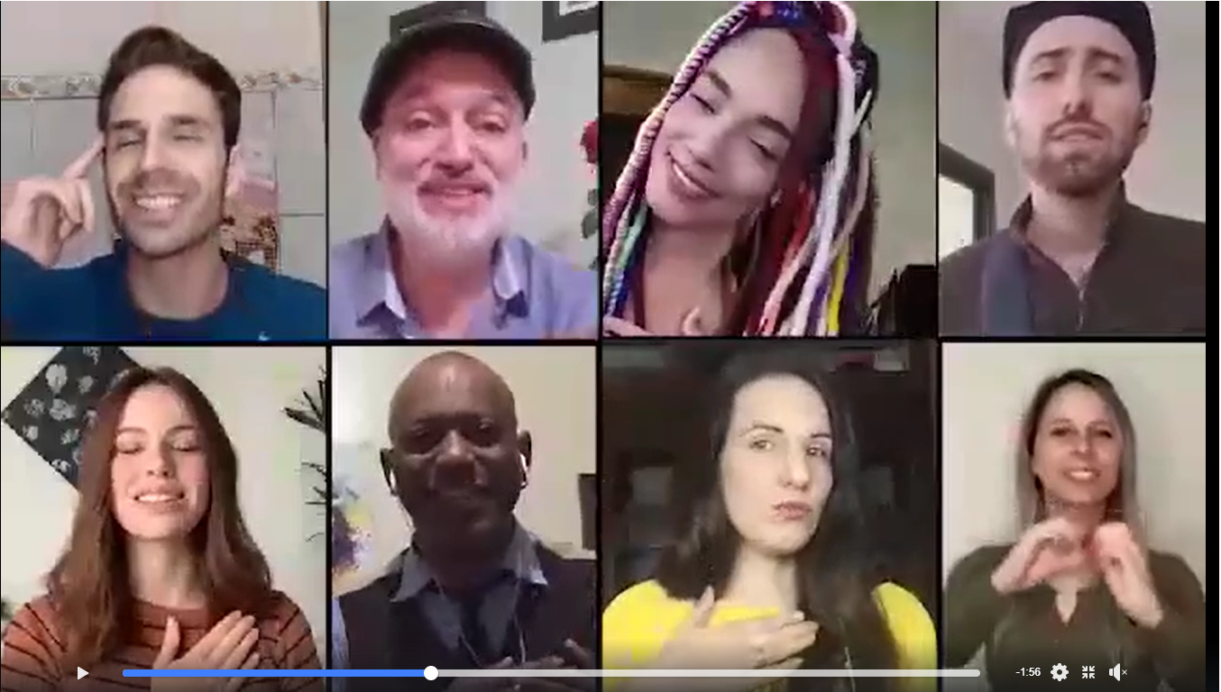 São-marquenses participam de vídeo da campanha do Governo contra o coronavírus