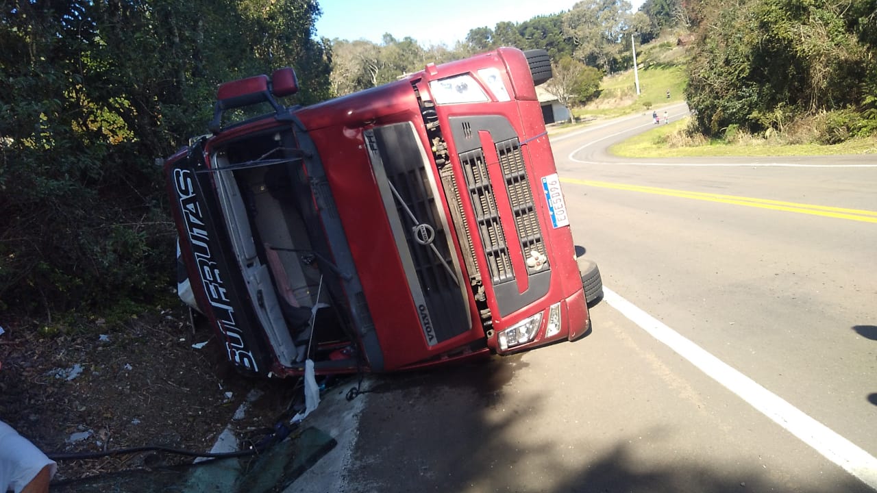 PRF atende acidente em Campestre esta manhã