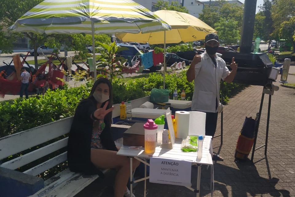 Churrasquinho da Praça se despede após proibição de ambulantes no centro de São Marcos