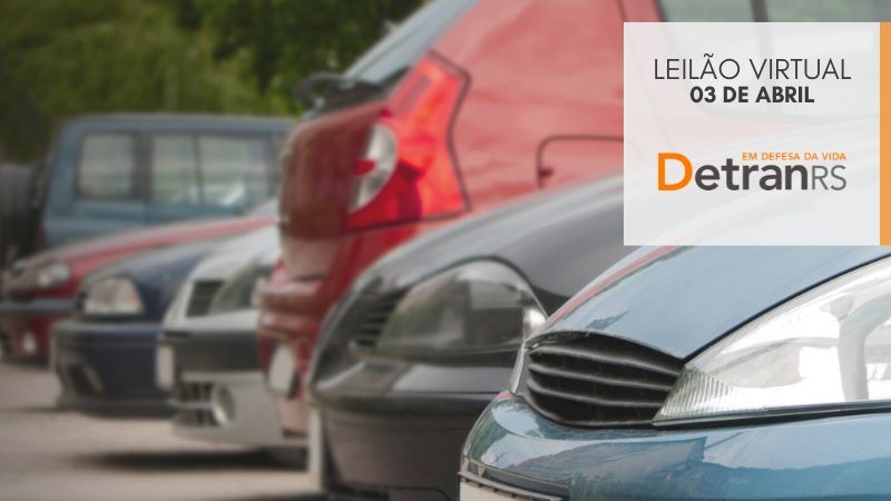 Leilão do Detran tem Montana a partir de R$ 8.600 e Renault/Kwid Zen com lance mínimo de R$ 8.000