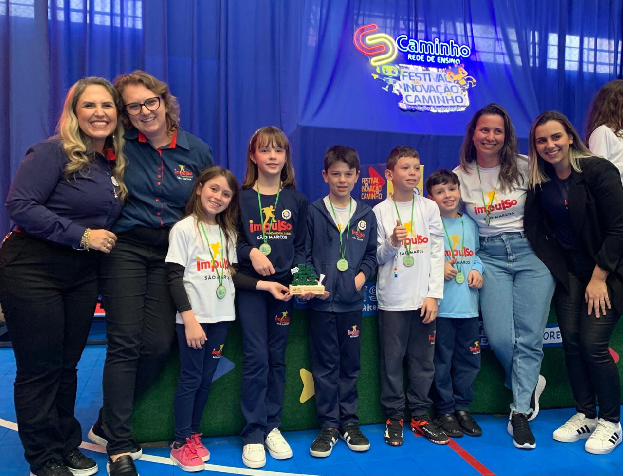 Escola Impulso São Marcos é premiada na competição FLL Explore
