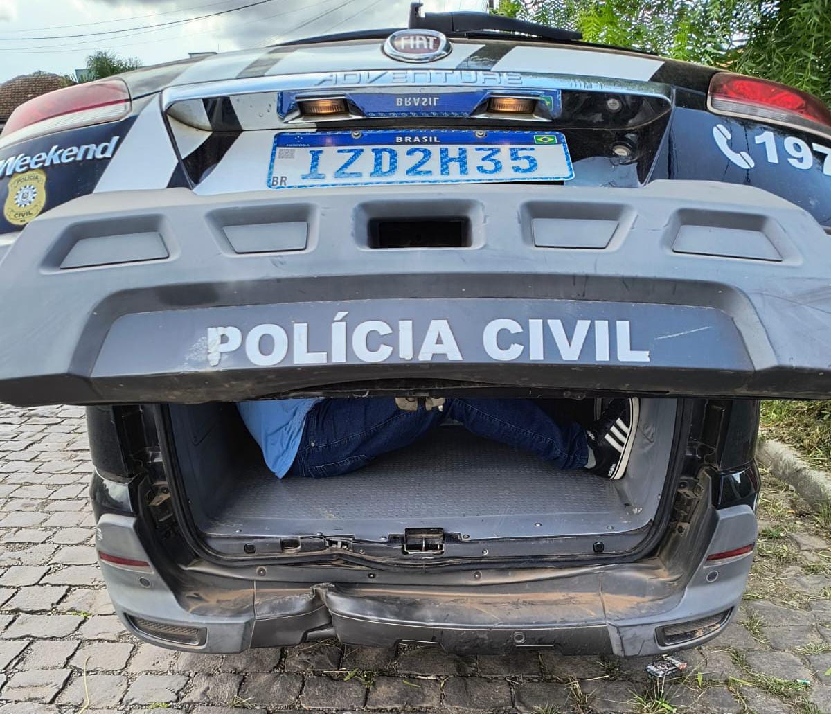 Polícia Civil prende homem procurado pela Justiça no centro de São Marcos