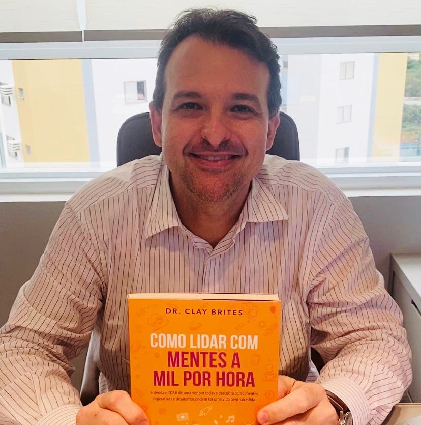Neurologista infantil com TDAH lança livro sobre o tema