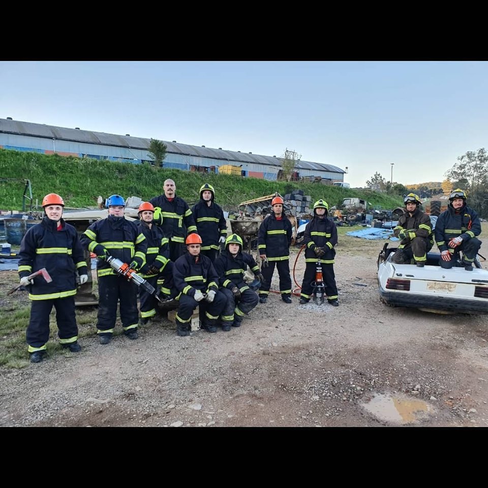 Corpo de Bombeiros realiza simulado de salvamento veicular nesta quarta (3)