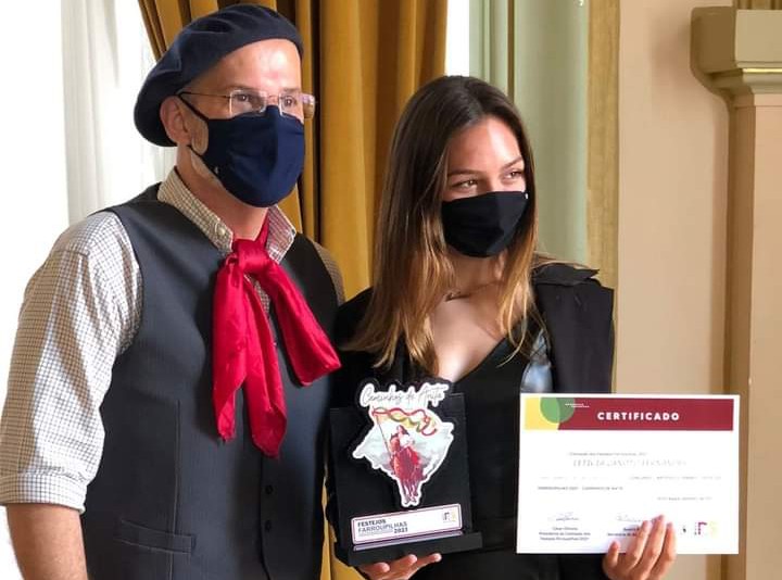 Estudante de Campestre foi premiada no concurso artístico-literário dos Festejos Farroupilhas 2021