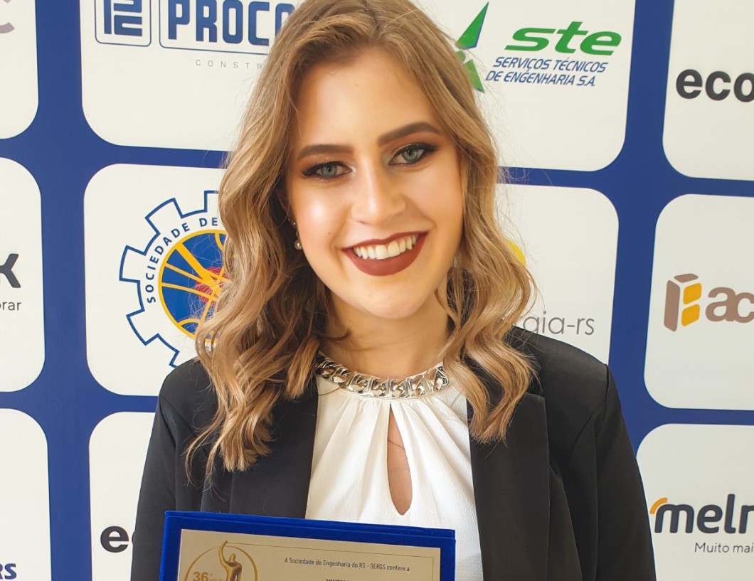 São-marquense conquista prêmio ‘Destaque Acadêmico Engenheiro do Ano’