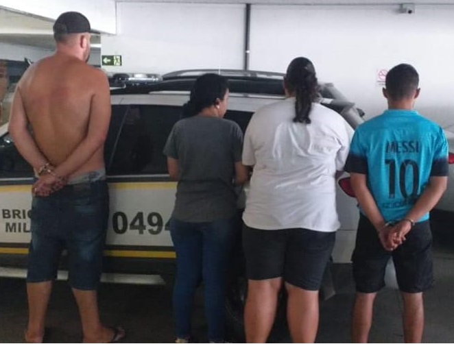 Grupo foi preso tentando passar notas falsas entre Pedras Brancas e Campestre