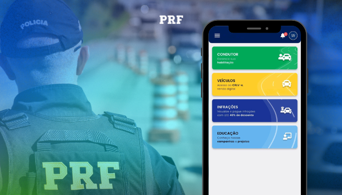 PRF lança novo serviço no aplicativo Carteira Digital de Trânsito