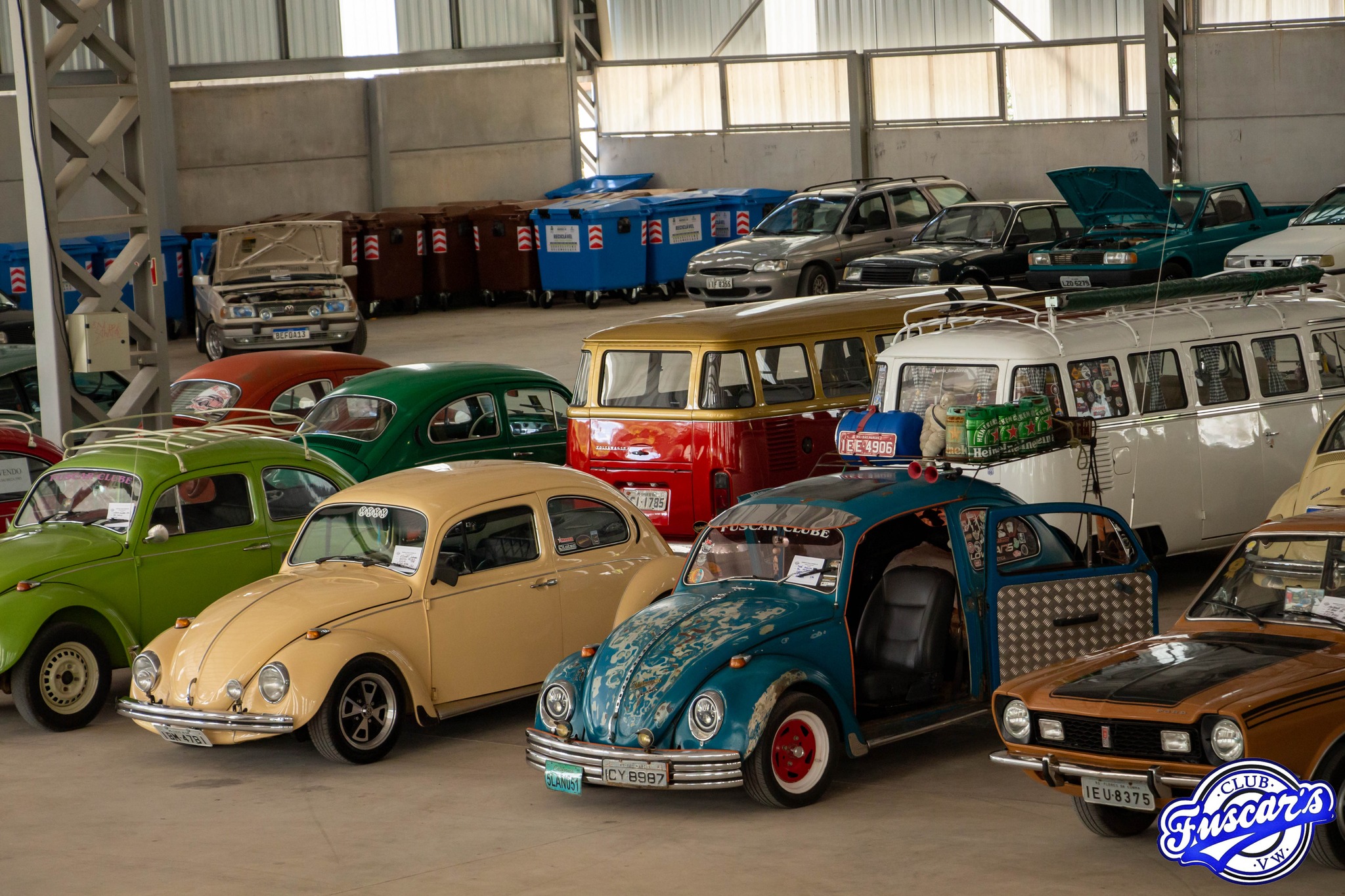 13º Encontro de Fuscas e Antigos de São Marcos reúne 280 carros e atrai bom público